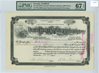 Nevada Hills Extension Mining Co. - Stock Certificate